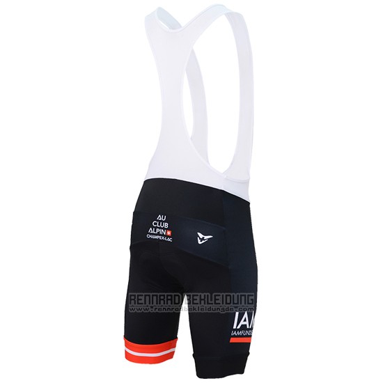 2017 Fahrradbekleidung IAM Champion Osterreich Trikot Kurzarm und Tragerhose